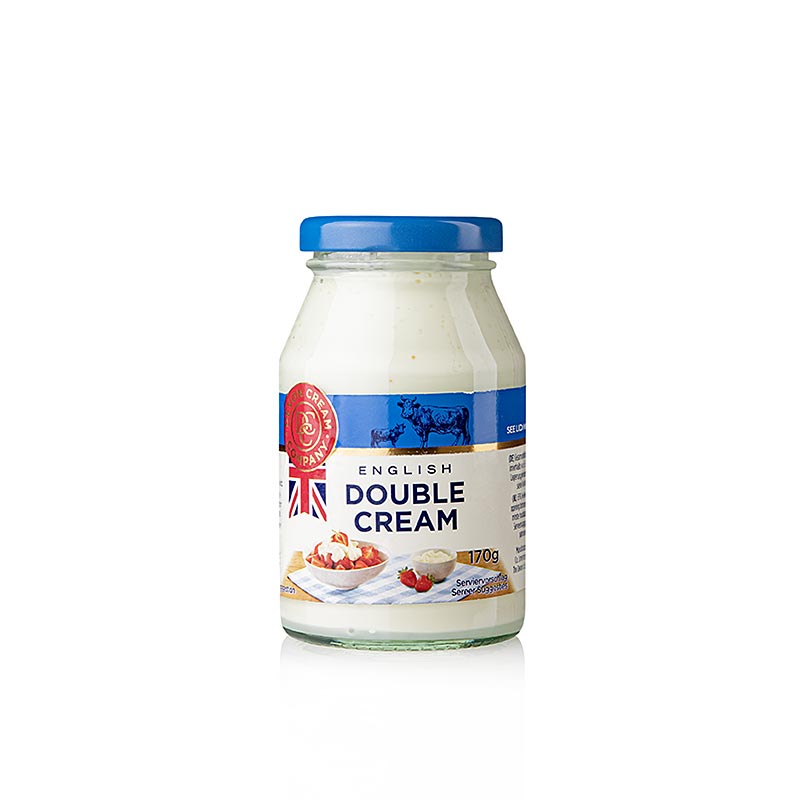 Double Devon Cream inglese, panna solida, 48% Grassi, 170 g