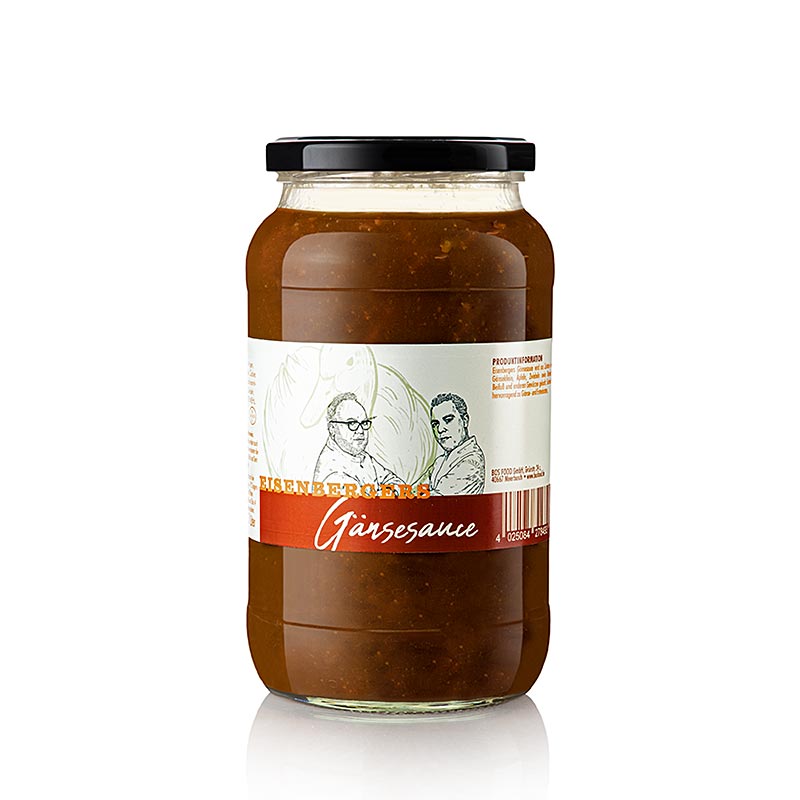 Eisenberger's Sauce d'oie, assaisonnée au vin rouge, saison d'hiver, 1 l