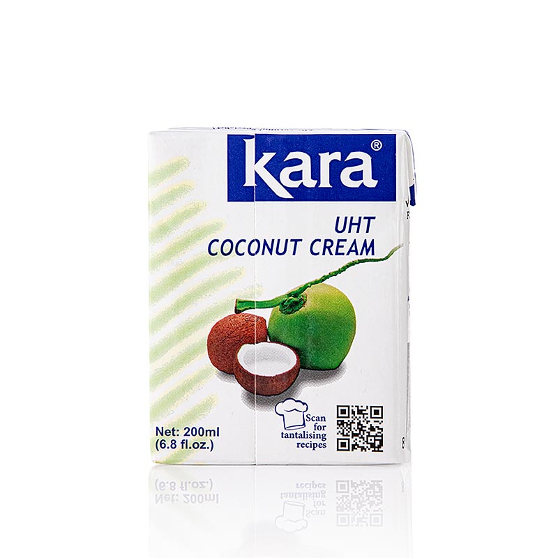 Kara - Crema di cocco, 24% Grassi, 200 ml