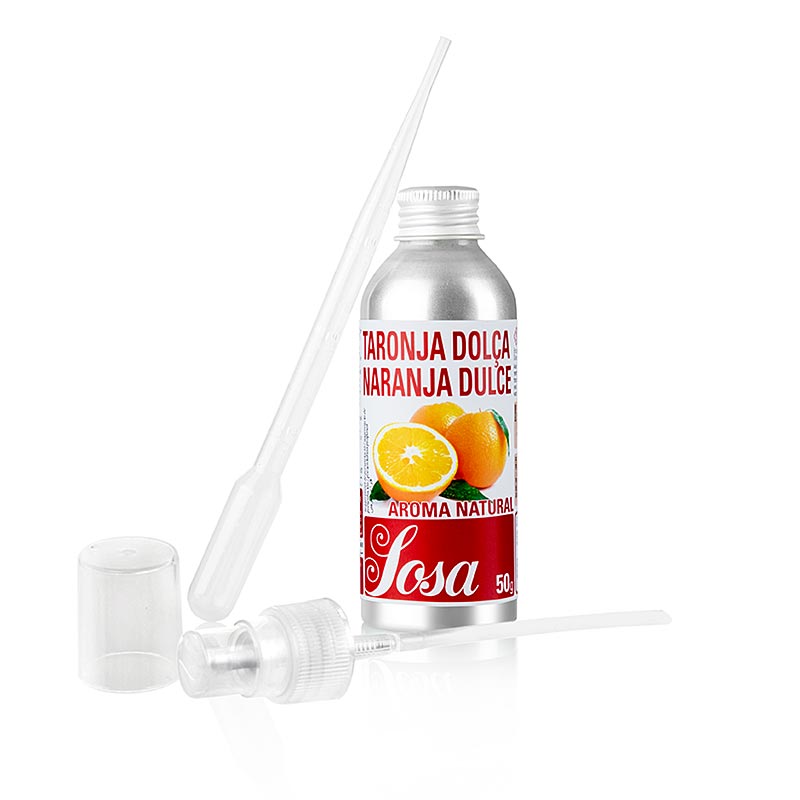 Sosa - Aroma naturale all'arancia dolce, liquido, 50 g