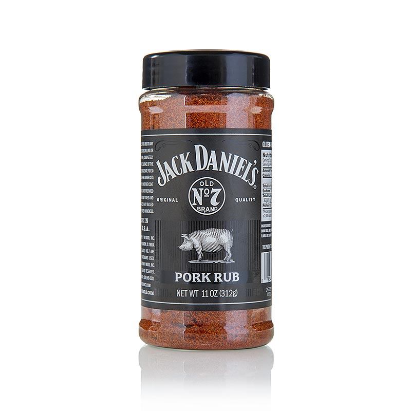 Jack Daniel's Pork Rub, miscela di spezie per barbecue per carne di maiale, 312 g