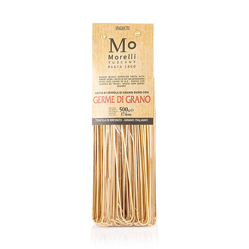 Morelli 1860 Spaghetti, Germe di Grano, avec germes de blé, 500 g