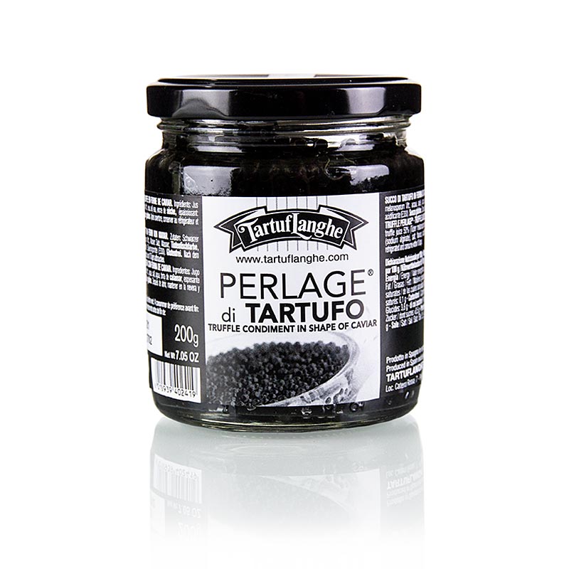 Tartuflanghe Caviar de truffes - « Perlage di Tartufo », à base de jus de truffe d'hiver, 200