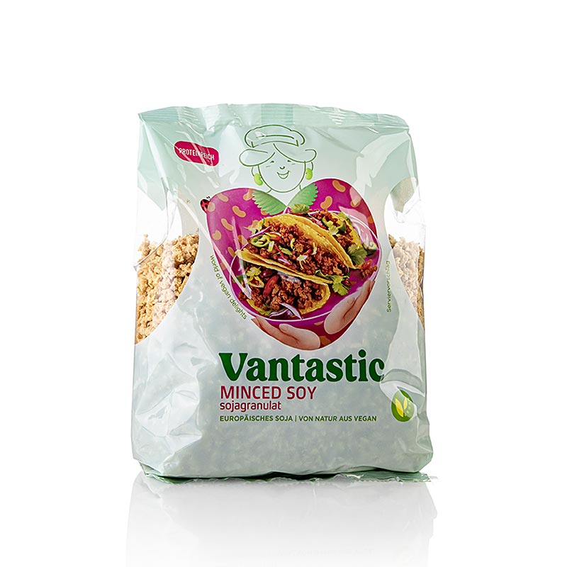 Vantastic Foods - Granulato di soia, vegano, 300 g