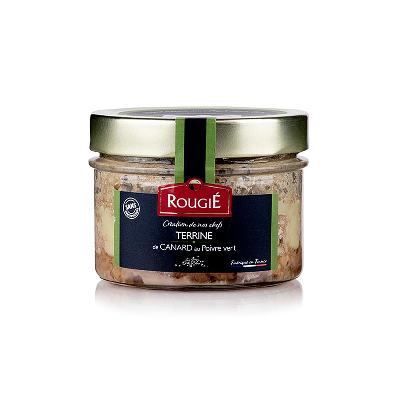 Rougie - Terrine de viande de canard, à l'Poivre, 180 g