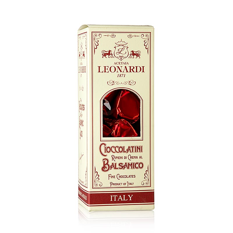 Chioccolatini Balsamico - Praline di cioccolato all'aceto balsamico, Leonardi, 250 g