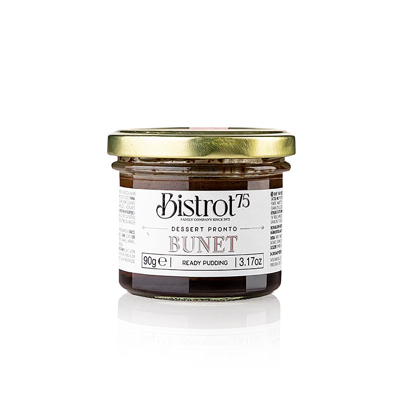 Tartuflanghe - Bistro 75 - Bunet - Pudding mit Kakao & Amarettinis, 90 g