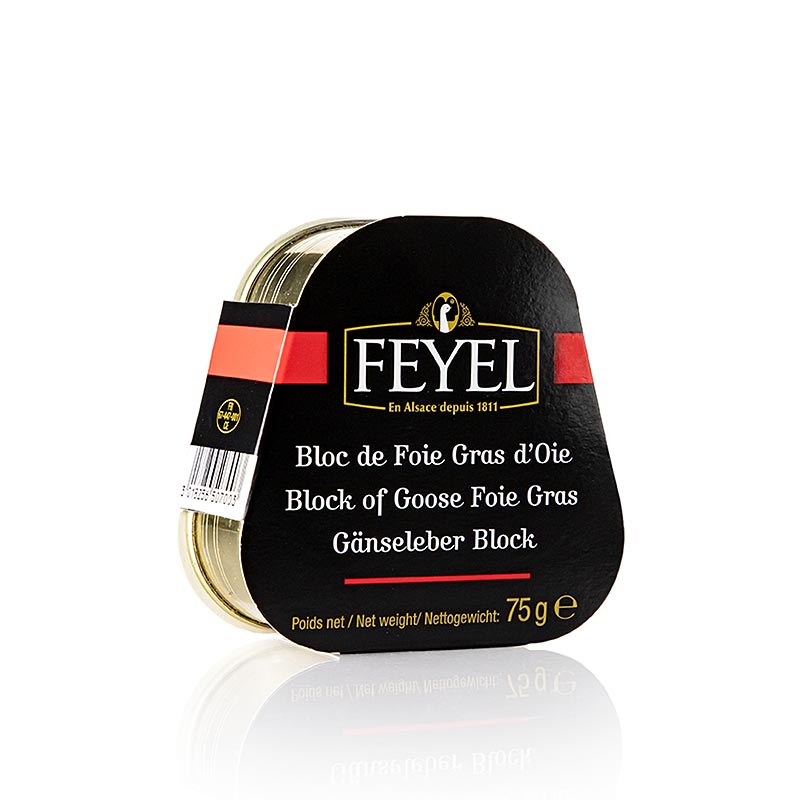 Blocco di Foie Gras d'oca, Feyel, 75 g