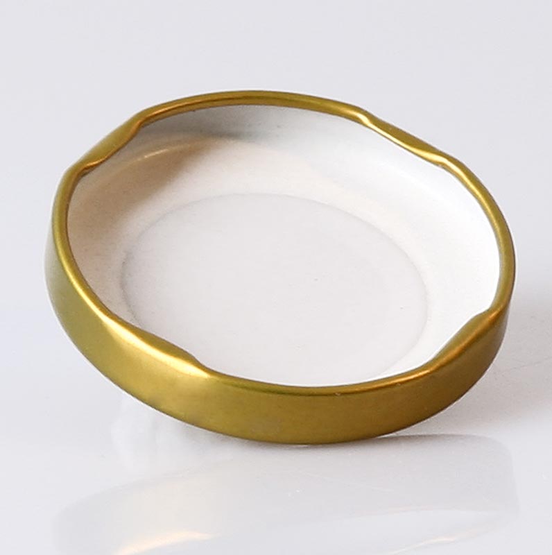Coperchio, oro, per vaso esagonale, 58 mm, 191 ml, 1 pz.