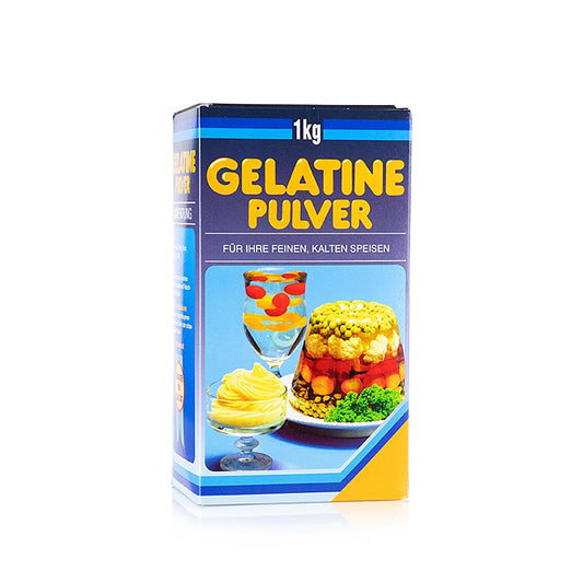Gelatina in polvere, bianca, 160 Bloom, 1 kg