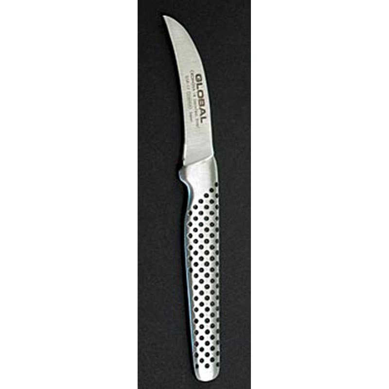 Global GSF-17 Petit couteau à éplucher, forgé, courbé, 6cm, 1 pc