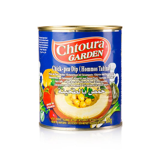 Hummus Tahini - Purea di ceci con semi di sesamo, Chotura Garden, 850 g