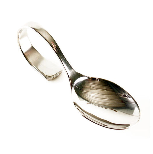 proHeq - Happy Spoon - l'idée de présentation idéale pour vos amuse-bouches, avec un manche recourbé, 1 pièce