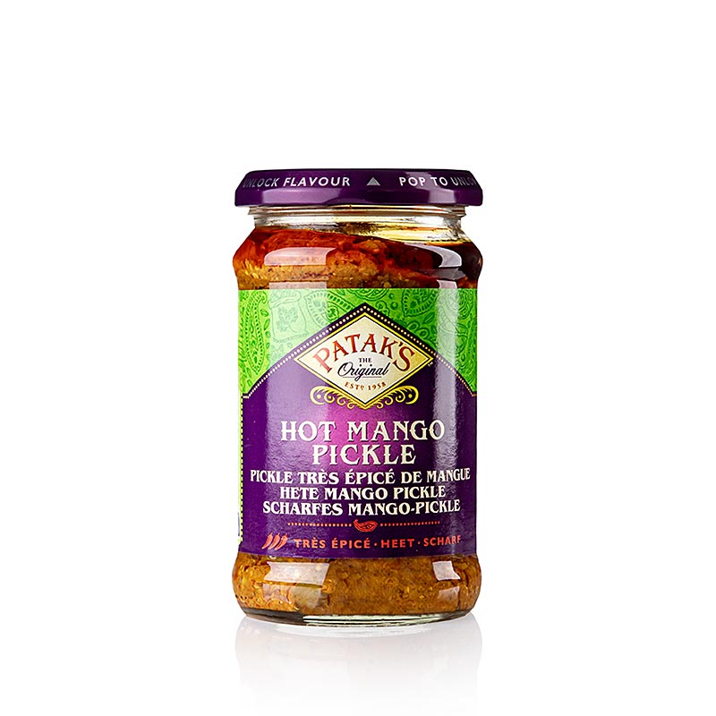 Mango Pickle, hot/ piquant, pâteux, Patak's, 283 g