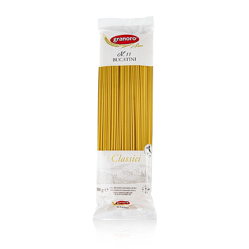 Granoro Bucatini, lange dünne Maccaroni, No.11, 500 g
