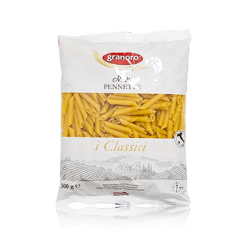 Granoro Pennette, schräge Röhrchen, glatt, No.29, 500 g