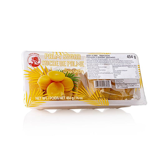 Sucre de palme, en tranches, 454 g