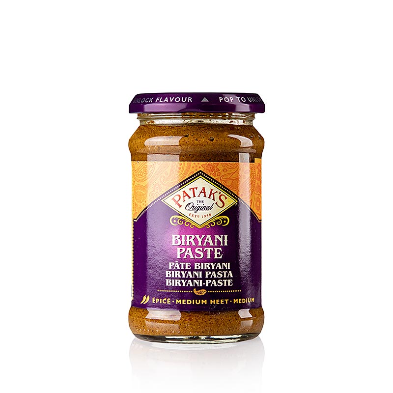 Pasta Biryani Mild, Patak's, 283 g