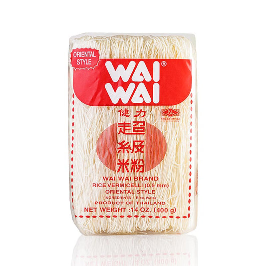 Vermicelli di riso, fini (pasta di vetro), 400 g