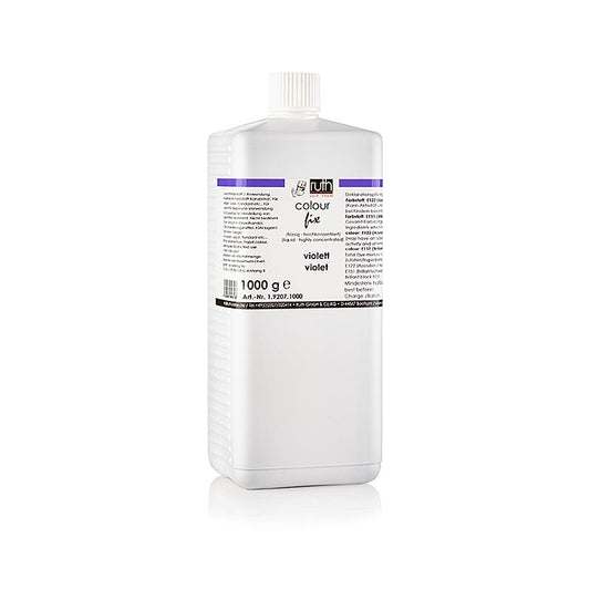 Colorant alimentaire liquide, violet, 9807, Ruth, 1 kg