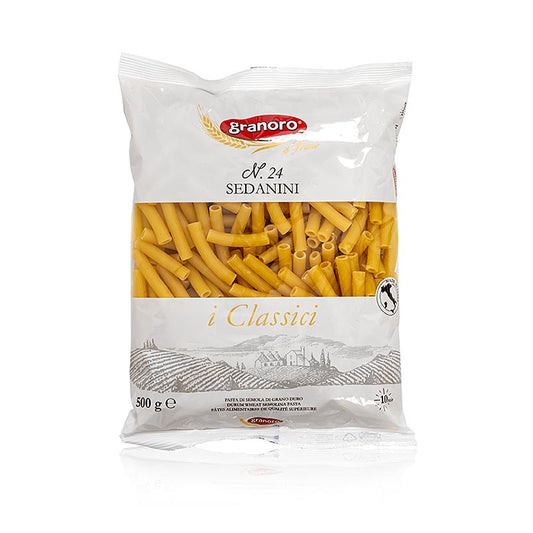 Granoro Sedanini, ähnlich der Penne Rigate, No.24, 500 g
