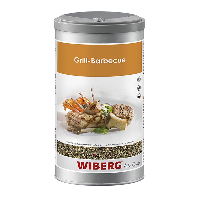 Wiberg Grill Barbecue, sale aromatizzato, 910 g