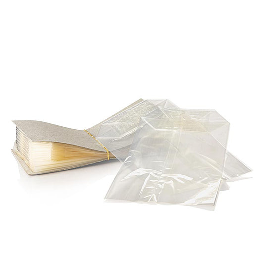 Cellophane - Sachet à fond croisé, cellophane, étiré, 11,5x19cm, 100 pcs