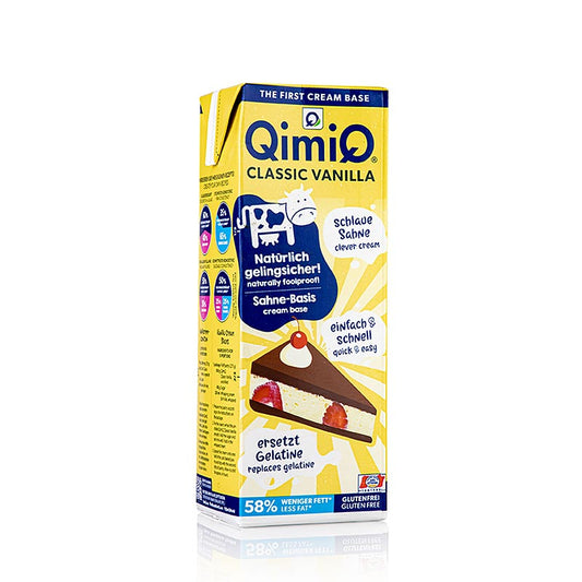 QimiQ Classic Vanille, für die süße Küche, 15% Fett, 1 kg