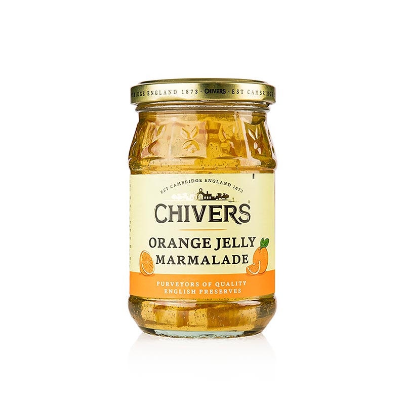 Chivers - Marmellata di arance - gelatina con scorza d'arancia finemente tritata, 340 g