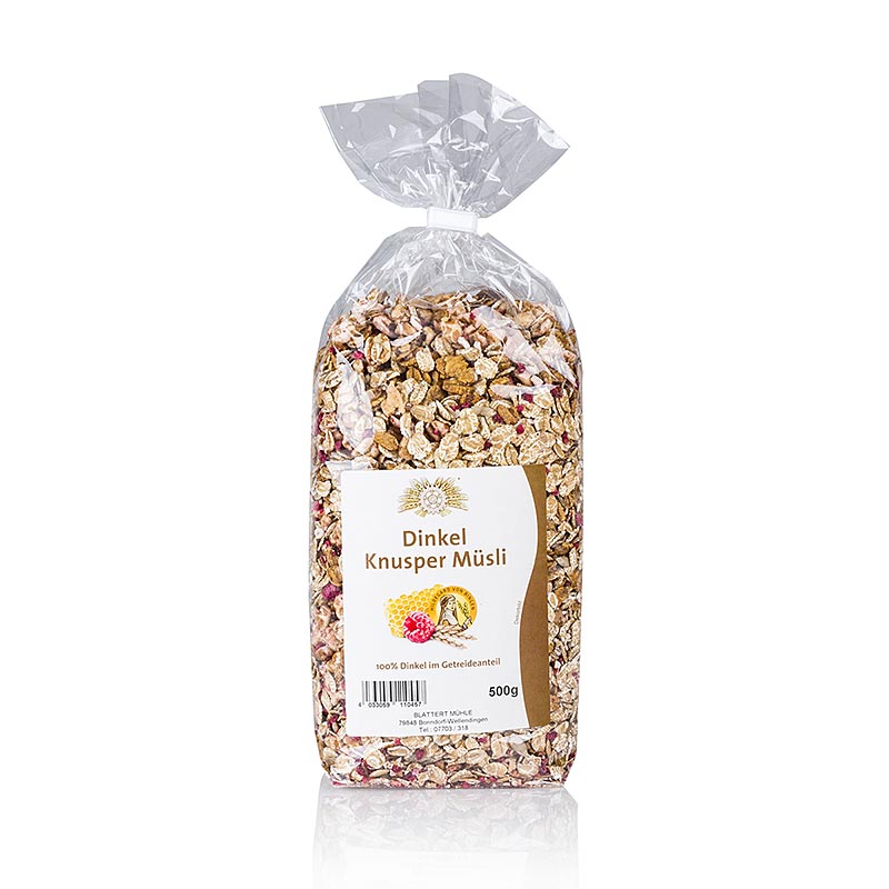 Muesli croccante di farro, Blattert Mühle, 500 g