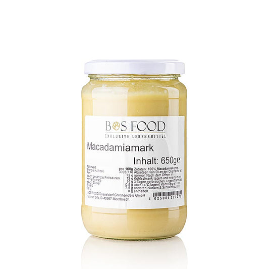 Marque de macadamia Chef Food , 100% de marque sans additif, 650 g