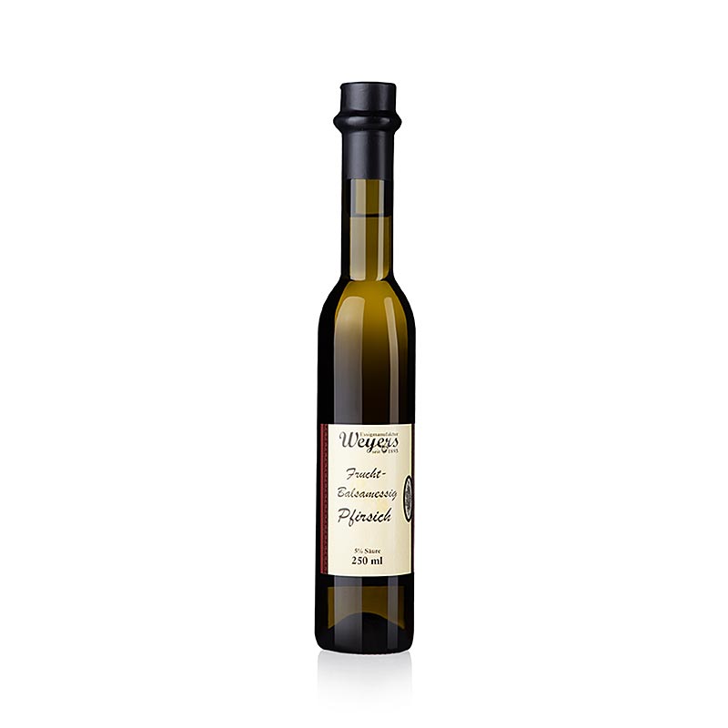 Weyers Pfirsich-Balsamessig, 5% Säure, 250 ml