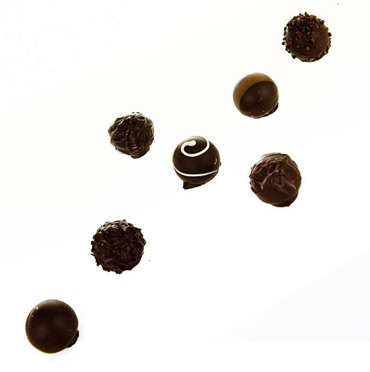 Cioccolatini - Miscela "Dark Highlights", Peters, 1,8 kg, circa 140 pezzi.