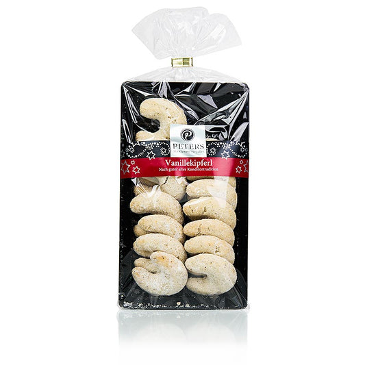 Biscotti natalizi - Kipferl alla vaniglia, Peters, 100 g