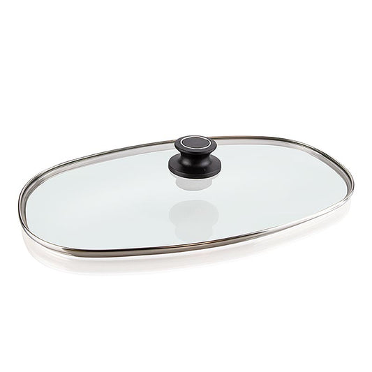 AMT Gastroguss, couvercle en verre pour cocotte, 40 x 24 cm, Bocal, 1 pièce