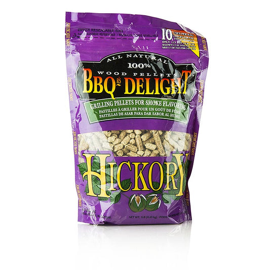 Grill BBQ - Granulés de fumage en bois d'hickory, 450 g