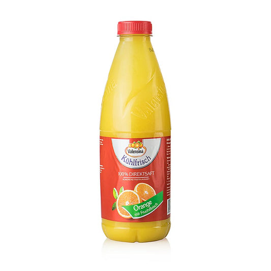 Jus d'orange, 100% pur jus, Valensina, 1 l