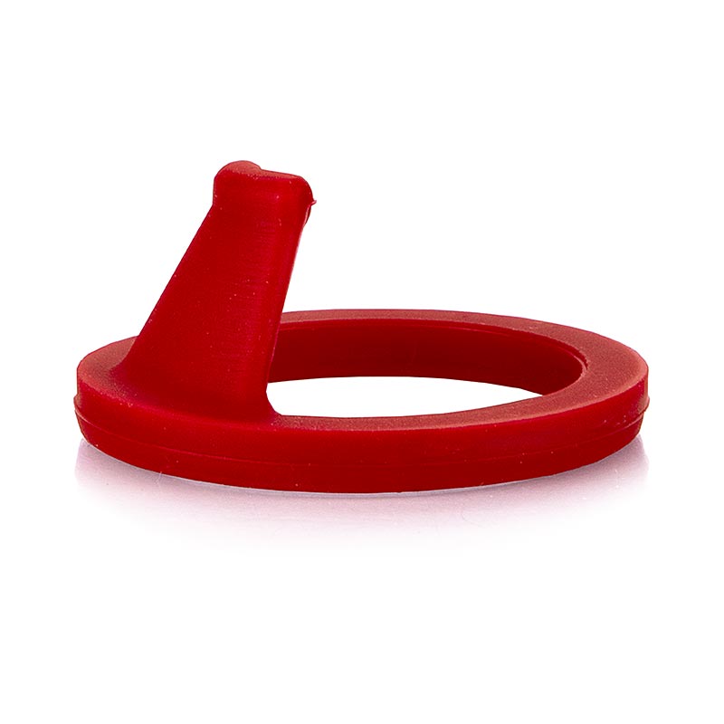 Joint de tête, rouge, avec languette, pour iSi Sprayer Gourmet Whip, 1 pc