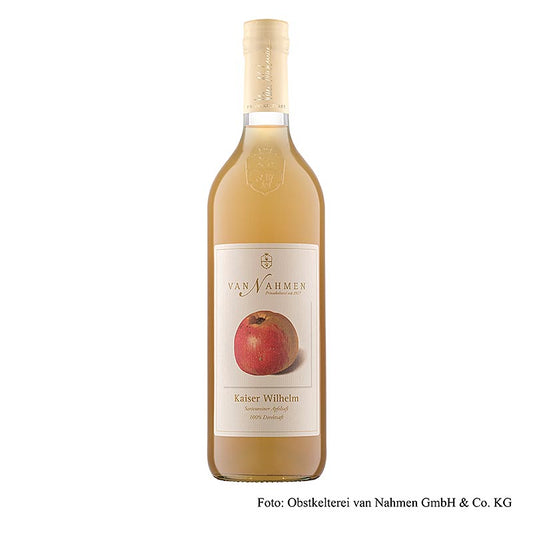van Nahmen - Jus de pomme Kaiser Wilhelm, 100% pur jus, 750 ml