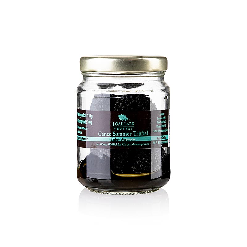 Gaillard - Sommertrüffel, ganze Trüffel, im Wintertrüffelsaft, 115 g