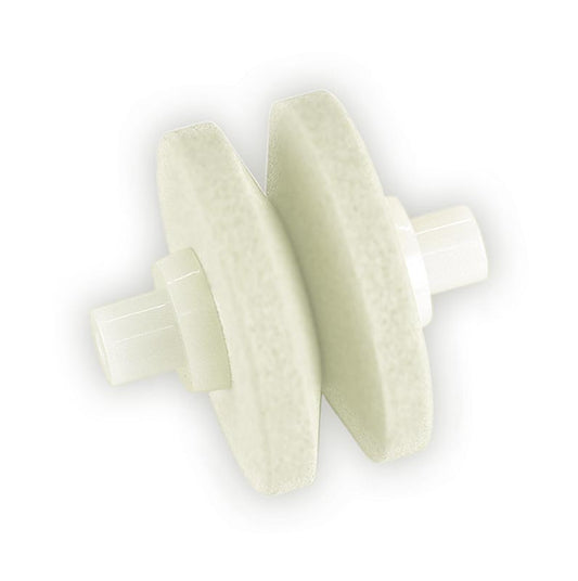 Rouleau de pierre de rechange céramique 557, pour Mino Sharp 550/BR, blanc, fin, 1 pc