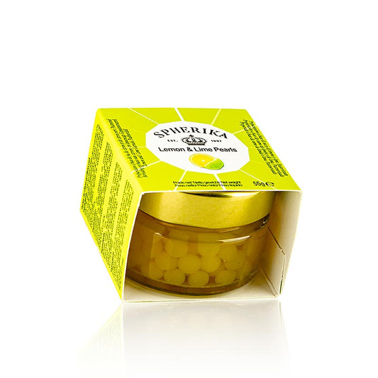 PESCAVIAR - Caviar de fruits « Citron-Citron vert », perles de 5 mm, sphères, Cocktail Pearls, 55 g