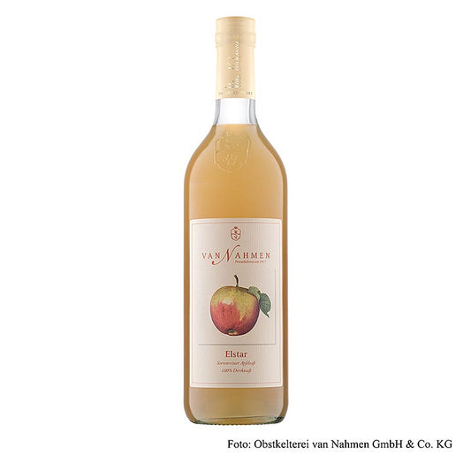 van Nahmen  Jus de pomme Elstar, 100 % pur jus, BIO, 750 ml