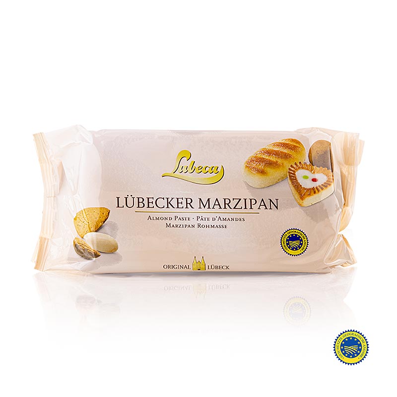 Lubeca - Pâte d'amandes brute IGP, MO MM, 52 % d'amandes méditerranéennes, 1 kg