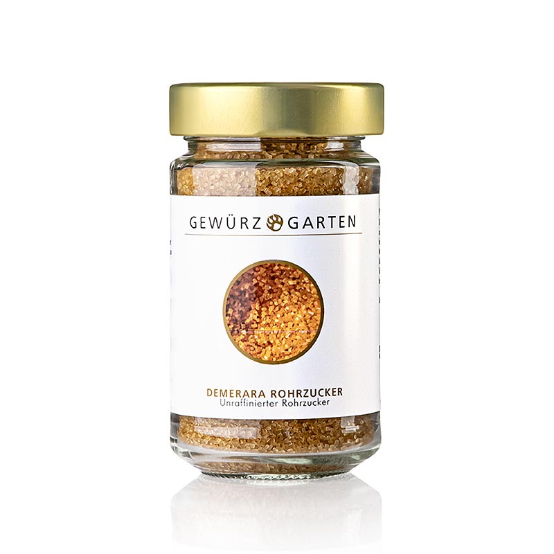 Gewürzgarten Demerara Zucker, aus Rohrzucker, mit Karamell-Note, 200 g