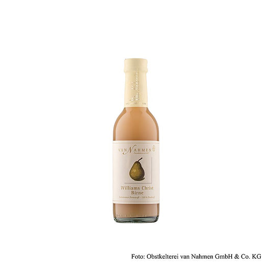 van Nahmen - Jus de poire Williams Christ, 100% pur jus, 250 ml