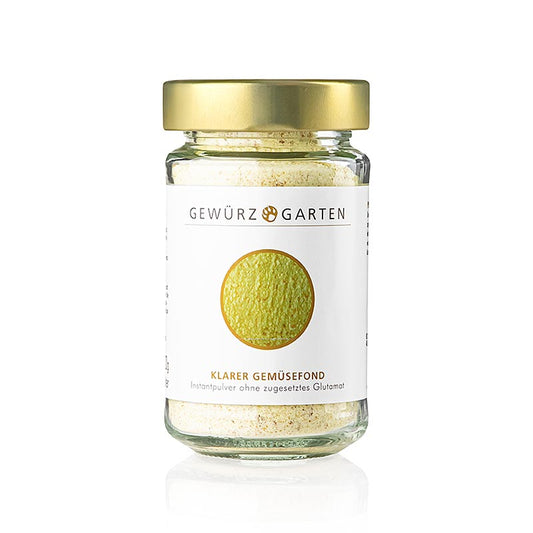 Gewürzgarten Fond de légumes clair, poudre instantanée, sans glutamate ajouté, 170 g