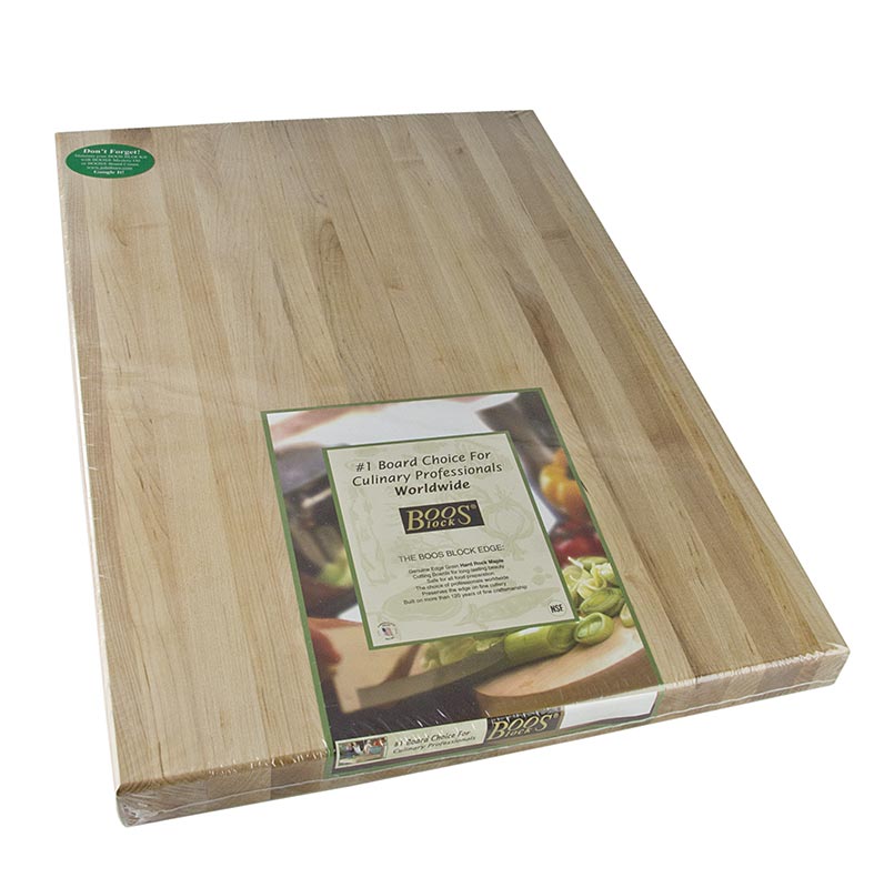 Tagliere Boos Block R02 in acero, 61x46x4cm, senza canale di scolo, 1 pz.