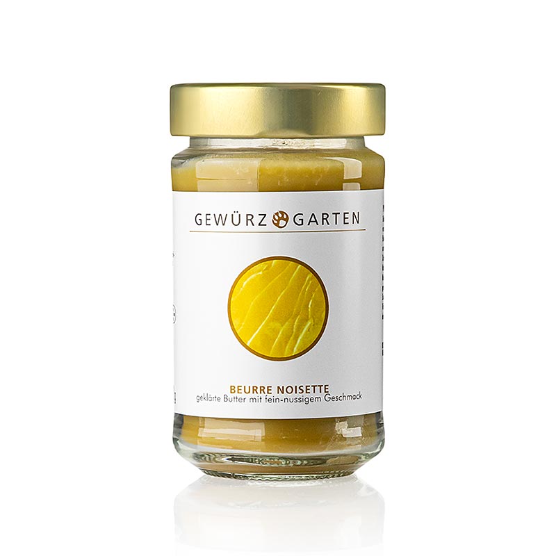 Gewürzgarten Beurre Noisette, burro chiarificato, sapore di nocciola, 190 g