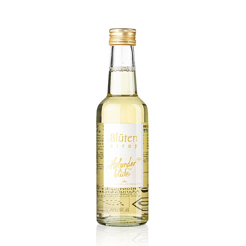 Deutsche Blütensekt Manufaktur - Sirop de fleurs de sureau, 1:10, BIO, 250 ml